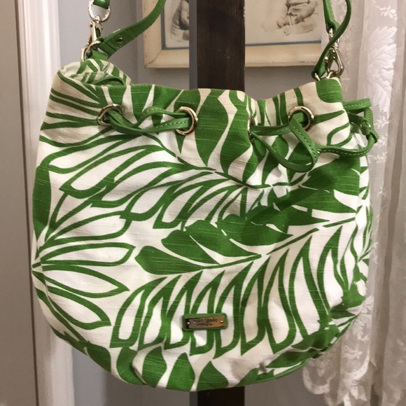 Kate Spade canvas handbag. - Picture 3 of 8